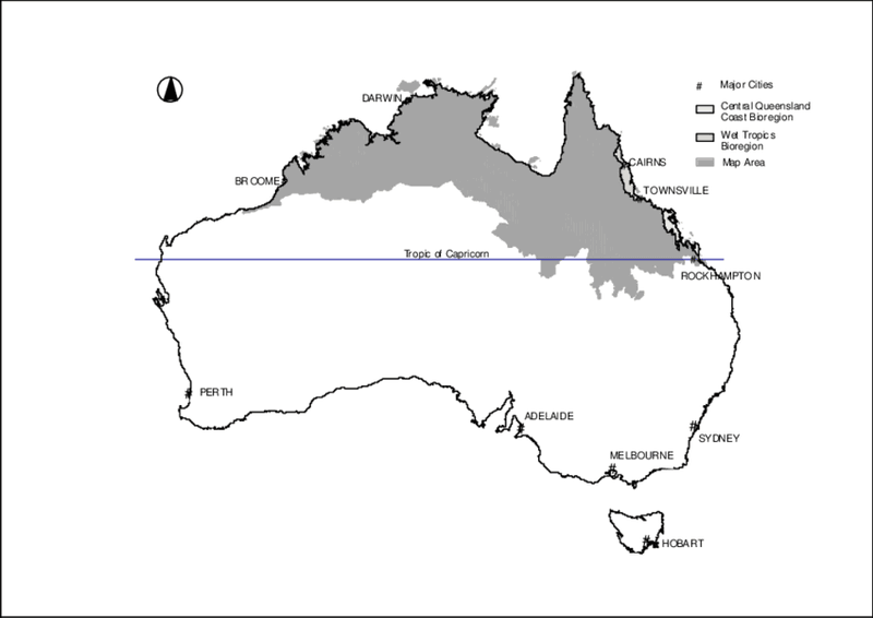 tropical parts of australia