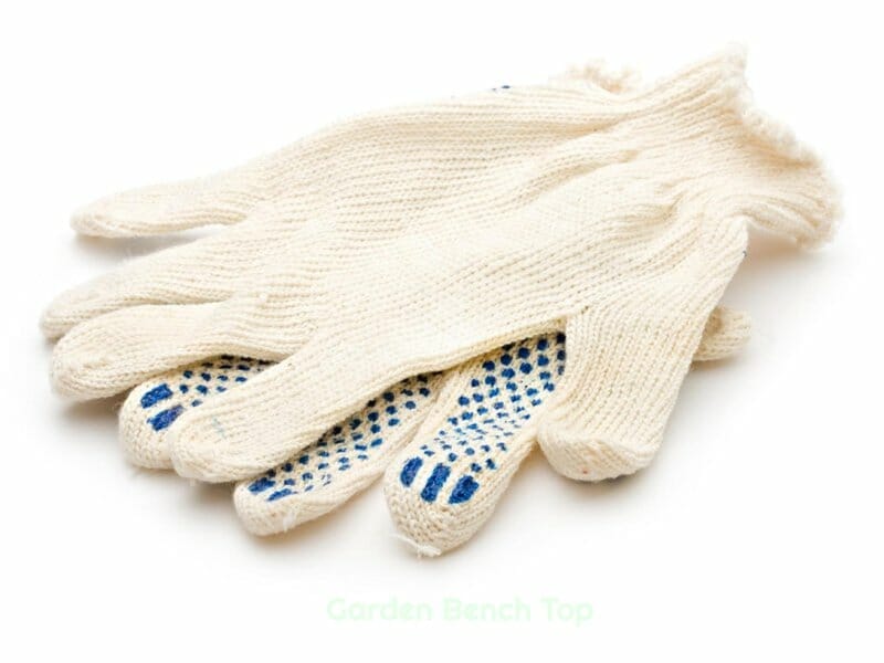 cotton gardening gloves