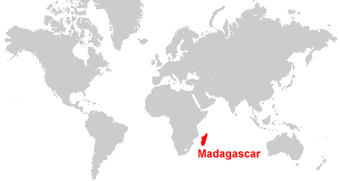 map of madagascar