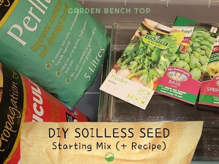 Soilless Seed Starting Mix Recipe cover