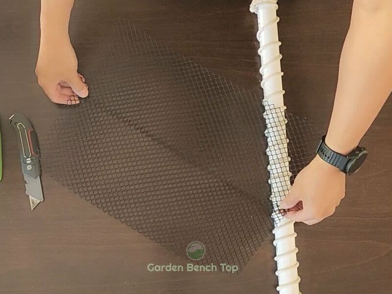 Prepare and Cut Gutter Guard