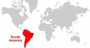 South America Map
