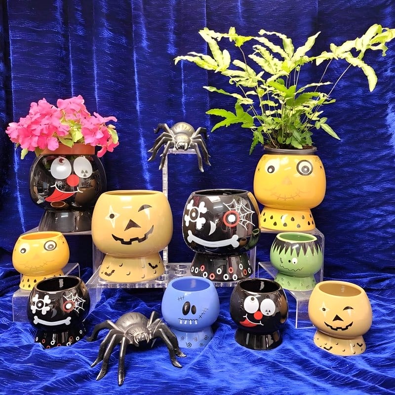Indoor Plant Themed Halloween Ideas